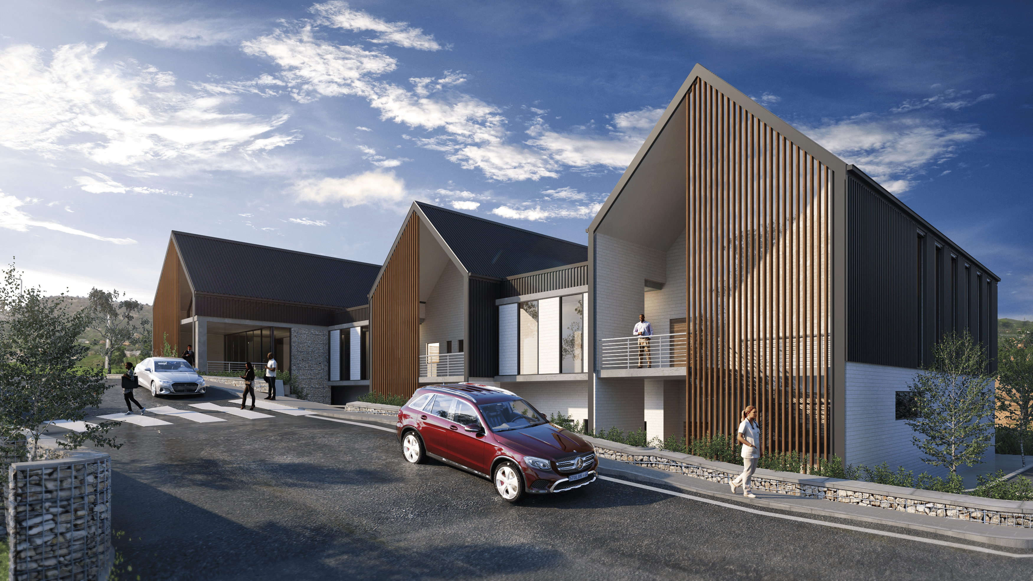 A visual representation of how the Lowveld Eye Institute will look like